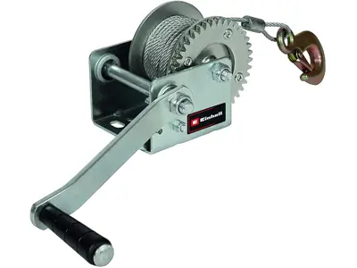 Cabestrante manual Einhell TC-WI 500 (fuerza 500 kg, cable 10 m, bloqueo retorno, gancho seguridad)