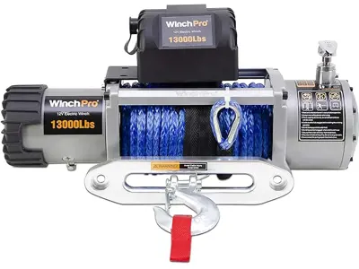 WinchPro Cabrestante Eléctrico 12V 5900kg/13000lbs - Ideal para Offroad y Remolques